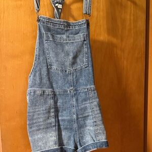 Aerie Blue Denim Jumpsuit